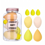 7 tk / komplekt Make Up Beauty Blender meigik&auml;snad N&auml;o Kosmeetiline Sponge Puudripuhv jumestuskreem peitepulk T&ouml;&ouml;riistad