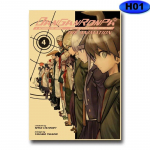 Vintage Danganronpa plakatid J&otilde;upaberist Jaapani anime M&auml;ngurollid Plakatid ja tr&uuml;kised Kodukaunistus Lastetuba Baari Kohviku seinakleebis 30x21cm