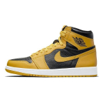Air Jordan 1 Retro High OG GS Pollen Laste tossud Kollane Must Valge 575441-701 36