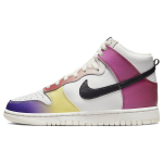 Nike Dunk High Mitmev&auml;rviline Gradiendi Naiste Tennised Summit-White Team-Red Gym-Red FD0802-100 36.5