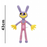 18-43 cm Kawaii h&auml;mmastav digitaalne tsirkuse pl&uuml;&uuml;sis m&auml;nguasi, pehme t&auml;idisega pl&uuml;&uuml;sis, h&auml;mmastav digitaalse tsirkuse animatsiooni roll klouninukk