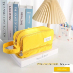 Suure mahutavusega pliiatsikotid Esteetilised kooli&uuml;mbrised T&uuml;drukutele Kawaii Kirjatarvete Hoidikott Lastele Pliiatsikarp &Otilde;pilastele Koolitarbed lilla