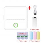 Mini kaasaskantav termoprinter tasku traadita BT kleebised fotosiltide memo Vale k&uuml;simus V&auml;ike tr&uuml;kk, tindita prindi Xiaomi jaoks