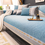 Kvaliteetne diivanikate libisemiskindel sektsioonsohva slipcover tugitooli m&ouml;&ouml;blikaitse k&otilde;rge t&auml;psusega žakaarkangas Cushion cover45x45cm kohv