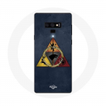 &Uuml;mbris Samsung Galaxy Note 9 Troonide m&auml;ngu 8. hooaja jaoks Troonide m&auml;ngu kolmnurga logo Baratheon La