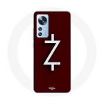 Coque pour Xiaomi Mi 12 / 12X Ozark Saison 4 Logo Z Blanc Fond Rouge