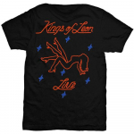 Mehaaniline Bull Blues Kings Of Leoni klassikaline must Pe194 Unisex T-s&auml;rk S