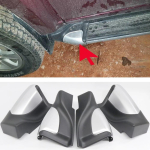 Auto jalapedaali k&uuml;lgmine astmelaud Isuzu D-Max Dmax 2015 2018 MU-X 2017 auto stiililiistud dekoratiivne kaitse Rear Right brown