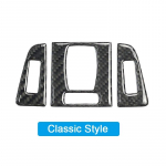 3tk P&auml;ris s&uuml;sinikkiust auto keskjuhtimine vahelduvvoolu pistikupesa dekoratiivsed kleebised BMW 3. seeria F30 3GT F34 autotarvikutele B