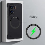 Raamita magnetiline Magsafe &otilde;huke &uuml;mbris jaoks Honor 90 Lite Honor90 Pro 100 80 GT 70 60 SE juhtmevaba laadimine veljeta matt k&otilde;va tagakaane &uuml;mbris For Honor 90 Lite