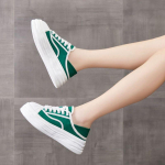 Kevadised uued poolsussid l&otilde;uendist kingad Naiste paksu tallaga kahesuunalised libisemiskindlad biskviidi kujuga kingad tossud valged kingad naistele 35 must