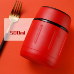 Hautatud Beaker 316 Roostevaba Teras Isoleeritud Vaat Kodukontori T&ouml;&ouml;tajad Hautatud Puder Hautatud Beaker Hautatud Pott 500ml