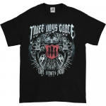 Three Days Grace Elu algab n&uuml;&uuml;d Must Unisex T-s&auml;rk S