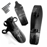 Bicycle Mudguard Set Cycling Accessory Bike Fenders Downtube/Front /Rear mud guard for MTB Road Bike Accessories 3 Pieces hall v&auml;rv