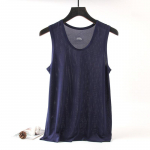 Suvine meeste v&otilde;rkvest kiiresti kuivav varrukateta t-s&auml;rk meeste j&auml;&auml;siidist v&otilde;rkkangast fitness &otilde;lad suured lahtised topid 4XL