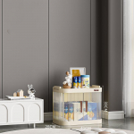 Tualettruumi hoiukapp 1/2/3/4 kihti Vannitoa hoiukapp V&auml;ike k&auml;ru hoiukapp, suupistete hoiustamisriiul S valge