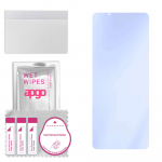 apgo Ultra-Clear 9H Hybrid protective glass compatible with Sony Xperia 1 III SOG03, flexible nano glass, great replacement for tempered glass, scratc