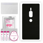 apgo Protective Skin Sticker for the back compatible with Sony Xperia XZ2 Premium, Wrap Film, Foil, Vinyl - Pattern Matrix