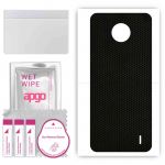 apgo Protective Skin Sticker for the back compatible with Nokia C20, Wrap Film, Foil, Vinyl - Pattern Matrix