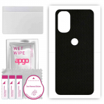 apgo Protective Skin Sticker for the back compatible with Motorola Moto G31, Wrap Film, Foil, Vinyl - Pattern Matrix