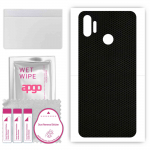 apgo Protective Skin Sticker for the back compatible with Realme C3S, Wrap Film, Foil, Vinyl - Pattern Matrix