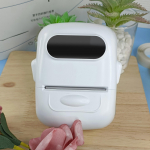 P50 isekleepuv kleebisprinter mini kaasaskantav termosildiprinter Bluetoothi ​​​​juhtmevaba m&auml;rgistusmasina sildistaja v&otilde;i 3PK etikett valge