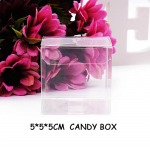 30/50 tk PVC kandiline l&auml;bipaistev kommide kinkekarp &scaron;okolaadi kommikarbid ehete hoiukarbid pulmade j&otilde;ulupakendite kinkekarbid 50Pcs