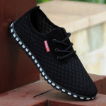 V&otilde;rkjalatsid Meeste hingav, deodorant ja libisemisvastane vabaaja vabaaja pehme tallaga kerge korea versioon, v&otilde;rkjalats, jooksujalats 39 must