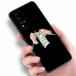 Pangat&auml;htede dollari sularaha telefoni&uuml;mbris Xiaomi Redmi Note 5 6 9T K20 K40 K50 Pro 7A 8A 9A 9C 9i 10A 10C A1 S2 TPU must kate jaoks Redmi Note 5(Pro)