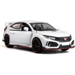 1/32 survevalusulamist Honda Civic automudeli m&auml;nguasi, tagasit&otilde;mmatav sulamauto koos tulede ja heliga, avatud uks kingitus lastele, vanuses 3&ndash;5 1/32-Size:15.5*7*4.8cm