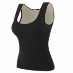 Naiste aluss&auml;rk termovest Talvine kahepoolne sametine aluskiht soe aluspesu sisemine kulumine XXL must