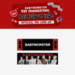 BABYMONSTER 1st Fanmeeting KOHTUMISENI Slogan R&auml;tik