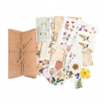 V&auml;ljal&otilde;igete albumi kleebiste komplekt Suurep&auml;rase mustriga mitmeotstarbelised vanaaegsed esteetilised kleebised DIY paberist ajakirjandusv&auml;ljal&otilde;igete raamatute tarvikute komplekt H