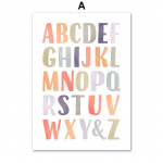 Harivad kehaosad Plakatid ja v&auml;ljatr&uuml;kid Kooli lasteaia l&otilde;uendi maalimine Seinakunst Pildid Klassituba M&auml;ngutuba Kodukaunistus 21X30cm No Frame