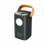 QOOVI Power Bank 60000mAh Ultra v&auml;lise aku mahutavus PD 100W Kiirlaadimine Ukse elektrijaam s&uuml;learvutile iPhone Samsung must