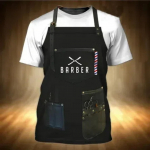 Juuksurisalong Meeste T-s&auml;rgid juuksurisalong Naiste R&otilde;ivad vintage juuksuri vormid tees t&ouml;&ouml; Kohandatud tooted tarvikud 2XL