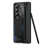 Puutepliiatsi hoidjaga, hingedega, magnetilise, soomustatud, katteplaadiga, tugijalaga 360 t&auml;iskaitsega, kokkupandav kate Samsung Galaxy Z Fold 6 5 4 3 jaoks For Galaxy Z Fold 4 black