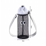 Spordiveepudelite kotikott Suur silma v&otilde;rgust veepudeli varrukas reisiv&otilde;rgust veepudelikott siseruumides v&auml;litingimustes veepudeli &uuml;mbris must