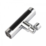 4 In1 Waterfall K&ouml;&ouml;gisegistid 360&deg; Rotatsiooniga valamu veekraanid Multifunktsionaalne p&ouml;&ouml;rlev segisti pikendus K&ouml;&ouml;gi vannitoa tarvikud