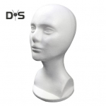 Vahust mannekeenipea mudeli vitriin parukate jaoks, m&uuml;tsid, ehted, prillide hoidja, lihtne kasutada salongi meisterdamise maalimiseks valge