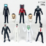 Skibidi WC Mees Kaamera Mees Figuurid Televiisor Mees K&otilde;lar Mees Modell Kaamera Tegevusfiguurid Kaunistused PVC Nukk M&auml;nguasi Kollektsioneeritav