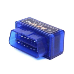 Mini Elm327 Bluetooth V2.1 Obdii autodiagnostika t&ouml;&ouml;riista skanner Androidi jaoks sinine