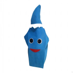 Lastele m&otilde;eldud puuviljakost&uuml;&uuml;m Cosplay-riietus temaatiliseks peoks Teesklemispuhkus