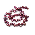 1 Strand kvaliteetsed kunstp&auml;rlihelmed 6&ndash;9 mm, Boho luksuslikud lahtised vahehelmed kaelakee k&auml;ev&otilde;ru tarvikute jaoks, ehete valmistamise meisterdamine 36 cm 1Strand/36cm