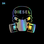 Naljakas autokleebised Vin&uuml;&uuml;ldiislik&uuml;tuse kleebised Loomingulised 3D-kleebised