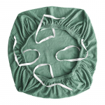 Stretch Jacquard kontoriarvuti tooli istmekatted, eemaldatavad pestavad tolmuvastased lauatooli istmepadja kaitsed D38-48cmX W38-48cm