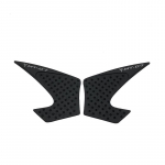 Kleebis Libisemisvastase k&uuml;tusepaagi padja k&uuml;lgmine gaasi p&otilde;lvek&auml;epide Yamaha MT07 MT-07 MT 07 2013 2014 2015 2016 2017 mootorrattale must