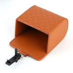 Autoistme PU tagaosa Korralik nahast hoiustamism&uuml;ndi kott, &otilde;hu v&auml;ljalaskeava tasku beež