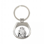 Bloodhound, St. Hubert Hound, Sleuth-hound - keychain with a dog, keychain with a print, personalized pendant from the Art-Dog brand