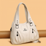 Naiste kott &Otilde;lakott Mitme kambriga Suure mahutavusega naiste kott valge